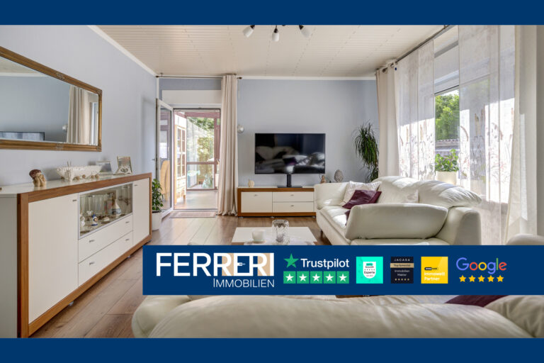 Modernisiertes Wohlfühl-Haus (6 Zi) in Rüsselsheim mit Terrassen & Wintergarten! Zentrale Top-Lage!