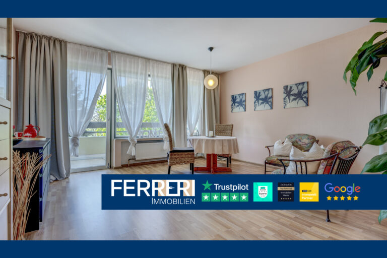 Top Kapitalanlage I Bieterverfahren | 1-Zi | 45,15 m² | Bischofsheim | Balkon, Keller & Stellplatz