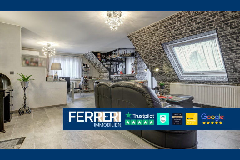 4-Zi-Maisonette (133 m²), Balkone, Bar, Klimaanlage, Stellplätze! Bj 1994, modernisiert – viel Flair