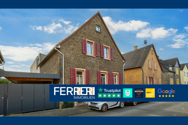 Schönes, gepflegtes Hausensemble in Bischofsheim – Haupthaus (6 Zi./120 m²) & Anbau (3 Zi./95 m²)