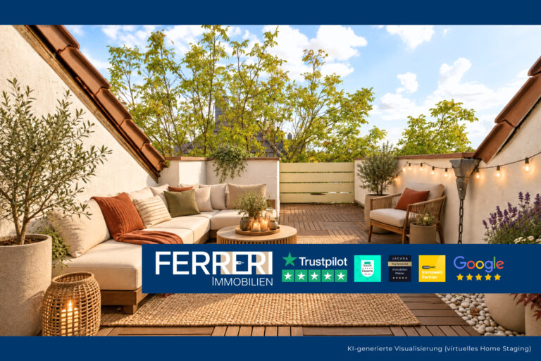 Maisonette-Wohnen mit Dachterrasse – 4 Zimmer und viel Platz auf zwei Ebenen in Bischofsheim